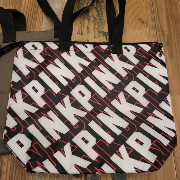 PINK Canvas Insulated 2 in 1 Tote - Picture 6 of 7